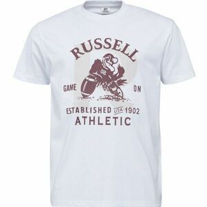 Russell Athletic T-SHIRT Férfi póló, fehér, méret kép