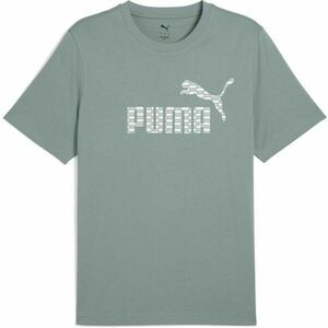 Puma UNITED TEE Férfi póló, sötétzöld, méret kép