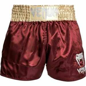 Venum CLASSIC MUAY THAI SHORTS Thai boksz rövidnadrág, bordó, méret kép