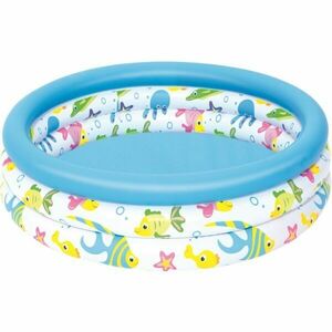 Bestway OCEAN LIFE POOL 102 Felfújható medence, világoskék, méret kép