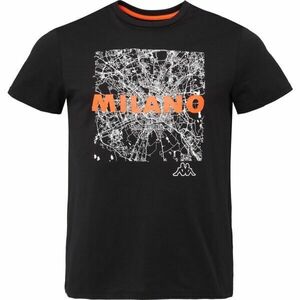 Kappa LOGO ISTREMAP Férfi póló, fekete, méret kép