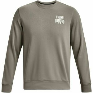 Under Armour RIVAL TERRY GRAPHIC CREW Férfi pulóver, zöld, méret kép