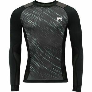 Venum RAPID LONG SLEEVE RASHGUARD Kompressziós felső, fekete, méret kép