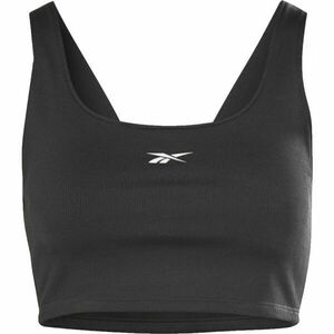 Reebok WOR RIB BRALETTE Női melltartó, fekete, méret kép