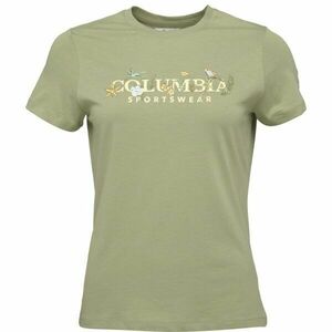Columbia RUBY SPRINGS GRAPHIC FITTED SS Női póló, világoszöld, méret kép