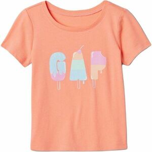 GAP GRAPHIC LOGO Lány póló, narancssárga, méret kép