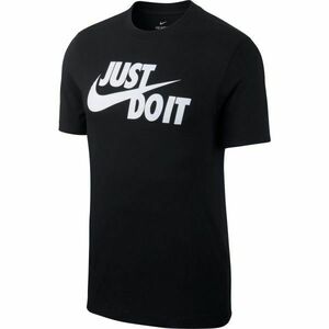 Nike NSW TEE JUST DO IT SWOOSH Férfi póló, fekete, méret kép