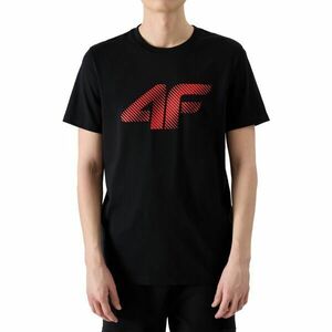 4F TSHIRT Férfi póló, fekete, méret kép