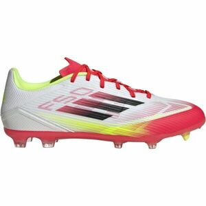 adidas F50 LEAGUE FG/MG Férfi futballcipő, fehér, méret 44 kép
