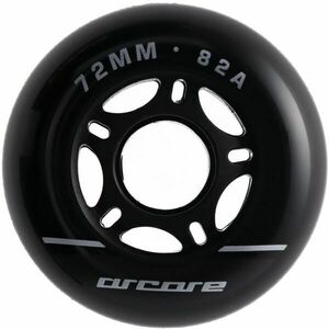 Arcore INLINE WHEELS 4PACK 72-82A Görkorcsolya kerék, fekete, méret kép