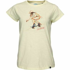 Reaper SKATEGIRL Női póló, bézs, méret kép