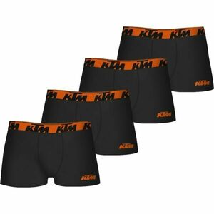 KTM SHORTS 4PACK Férfi boxeralsó, fekete, méret kép