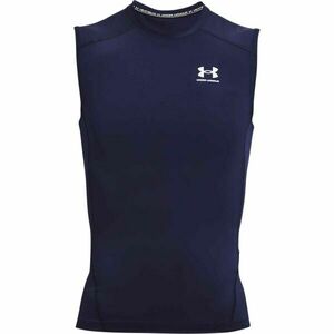 Under Armour HG ARMOUR COMP SL Férfi ujjatlan felső, sötétkék, méret kép