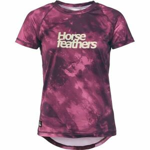 Horsefeathers DECO Női kerékpáros mez, bordó, méret kép
