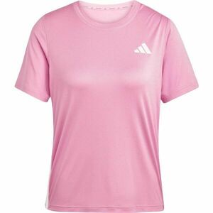 adidas WE 3S CREW TEE Női póló, rózsaszín, méret kép