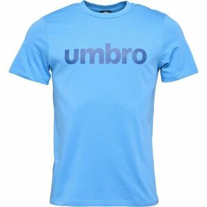 Umbro LINEAR LOGO GRAPHIC TEE Férfi póló, világoskék, méret kép