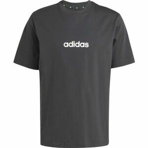 adidas ESSENTIALS LINEAR TEE Férfi póló, fekete, méret XXL kép