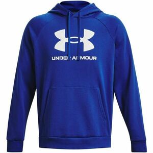 Under Armour RIVAL FLEECE LOGO HD Férfi pulóver, kék, méret kép