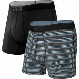 SAXX QUEST 2PK Férfi boxeralsó, sötétszürke, méret kép