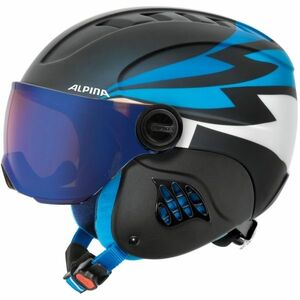Alpina Sports CARAT LE VISOR HM PERIWINKLE Gyerek sísisak, fekete, méret kép