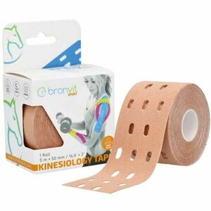 BronVit KINESIO TAPE Kineziológiai tapasz, bézs, méret kép