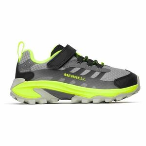 Merrell MOAB SPEED 2 LOW A/C WTRPF Gyerek túracipő, szürke, méret 35 kép