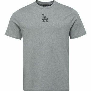 New Era LA DODGERS MLB LOGO Férfi póló, szürke, méret kép