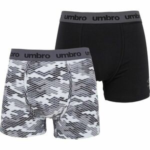 Umbro BOXER SHORT 2 PACK Férfi boxeralsó, fekete, méret kép