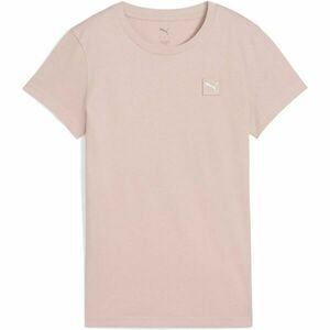 Puma ESS ELEVATED EMBROIDERED TEE Férfi póló, lazac, méret kép