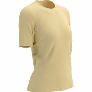 Compressport PERFORMANCE SS TSHIRT W Női póló futáshoz, sárga, méret kép