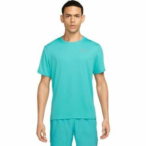 Nike NK DF UV MILER SS Férfi póló edzéshez, türkiz, méret kép