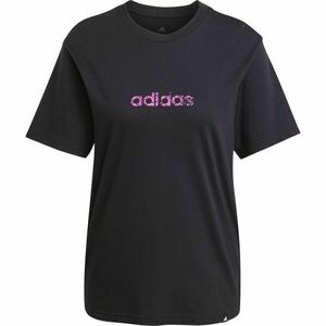 adidas CAMO GRAPHIC T-SHIRT Női póló, fekete, méret kép