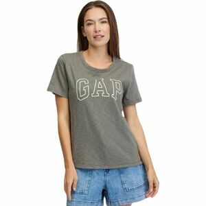 GAP LOGO SLUB Női póló, khaki, méret kép