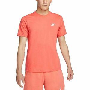 Nike SPORTSWEAR CLUB Férfi póló, narancssárga, méret kép