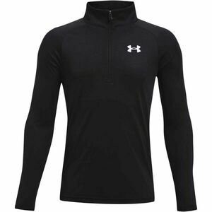 Under Armour TECH 2.0 1/2 ZIP Fiú felső, fekete, méret kép