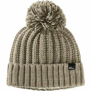 Jack Wolfskin HIGHLOFT KNIT BEANIE W Női téli sapka, bézs, méret kép