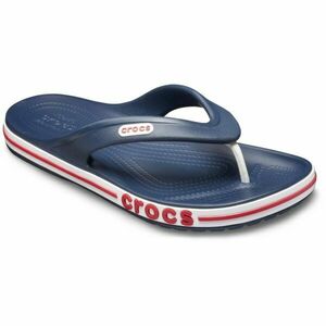Crocs BAYABAND FLIP Uniszex flip-flop papucs, sötétkék, méret 41/42 kép