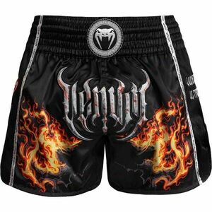 Venum GLADIATOR 5.0 MUAY THAI SHORTS Thai-box rövidnadrág, fekete, méret kép