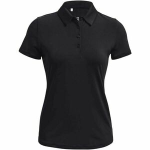 Under Armour PLAYOFF SS POLO Női galléros póló, fekete, méret kép