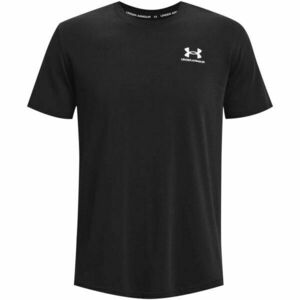 Under Armour LOGO EMB HEAVYWEIGHT Férfi póló, fekete, méret kép