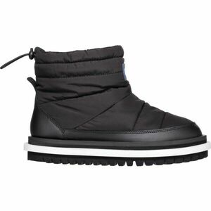 Tommy Hilfiger WARM LONED PADDED CLEAT ANKLE BOOTS Női cipő, fekete, méret kép