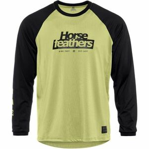 Horsefeathers SPIKE LS Férfi kerékpáros mez, világoszöld, méret kép