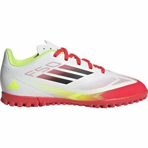 adidas F50 CLUB TF JR Gyerek focis cipő műfüves pályára, fehér, méret kép