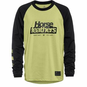 Horsefeathers SPIKE YOUTH Gyerek kerékpáros mez, világoszöld, méret kép