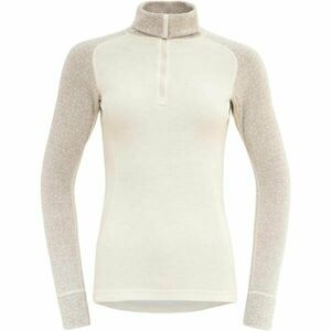 Devold DUO ACTIVE MERINO 210 Z.NECK Női funkcionális felső, bézs, méret kép