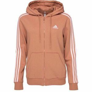 adidas 3S FL FZ HD Női pulóver, barna, méret kép
