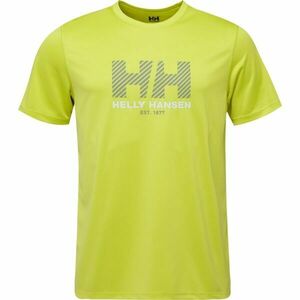 Helly Hansen HH TECH GRAPHIC UPF 50+ T-SHIRT 2.0 Férfi felső, sárga, méret kép