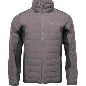 Columbia POWDER LITE HYBRID JACKET Férfi kabát, szürke, méret kép