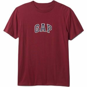 GAP LOGO Férfi póló, bordó, méret kép