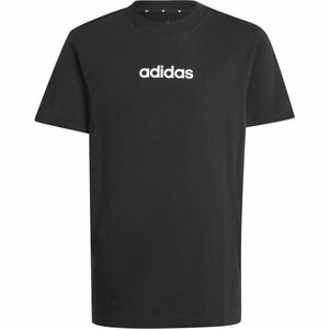 adidas U LIN TEE Fiú póló, fekete, méret kép